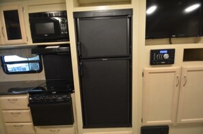 Microwave, oven, stovetop