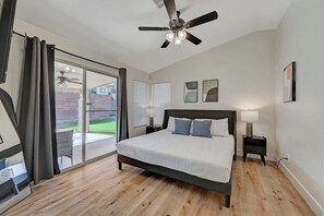 5 bedrooms, travel crib, WiFi, bed sheets