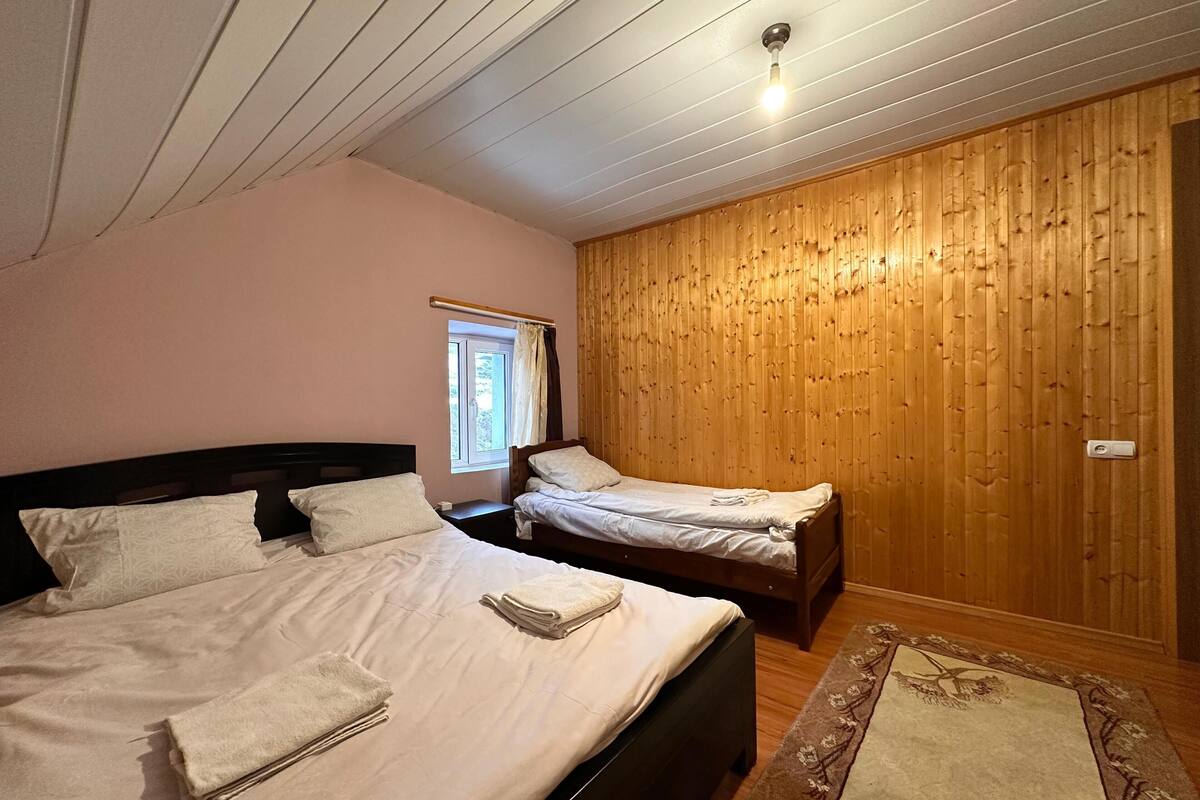 Chambre Triple, vue montagne | Wi-Fi gratuit