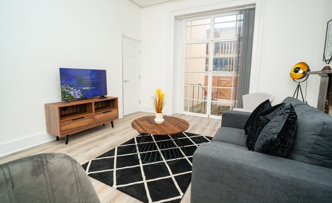 Televisie en een kantoor