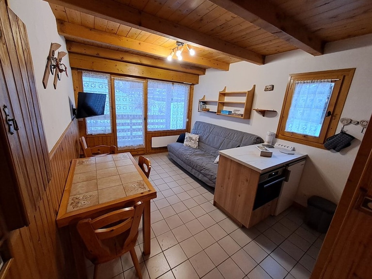 Appartement 1 Chambre Au Centre, Bien éQuipé Avec Wifi - Crest-Voland