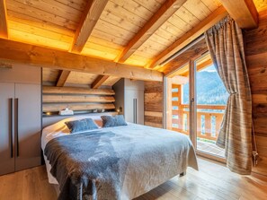 5 bedrooms, free WiFi, bed sheets - 5★ Chalet, Hammam, 200 m to slopes, 10 pers, La Clusaz (La Clusaz)