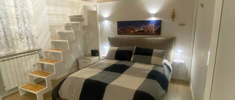 1 Schlafzimmer, Bügeleisen/Bügelbrett, kostenloses WLAN, Bettwäsche