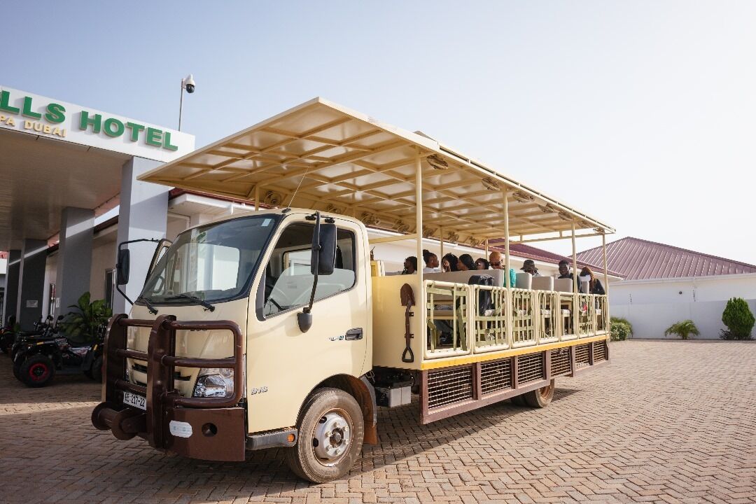 Majoituspaikan julkisivu