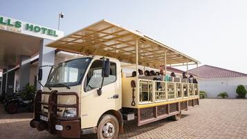 Fassade der Unterkunft