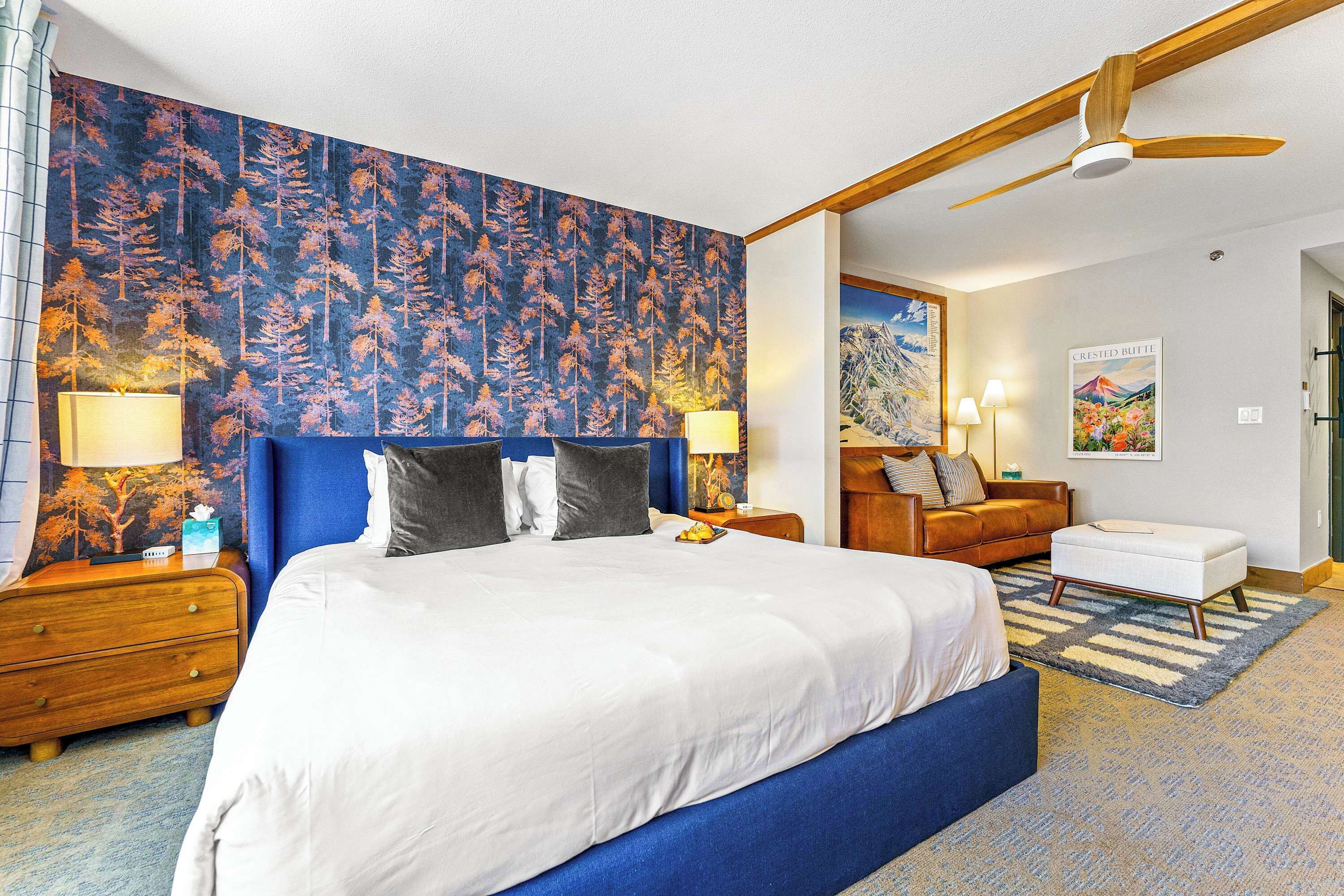 1 slaapkamer, een strijkplank/strijkijzer, wifi, beddengoed