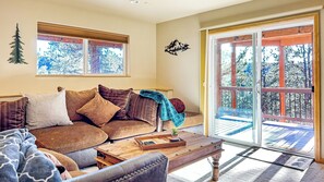 Smart-tv, een open haard en videospelletjes