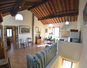 Apartment | Living room - Cottage in San Marcello With Pool and Charm (San Marcello Piteglio)