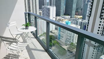 Apartament Deluxe, balcó, vistes a la ciutat | Balcó