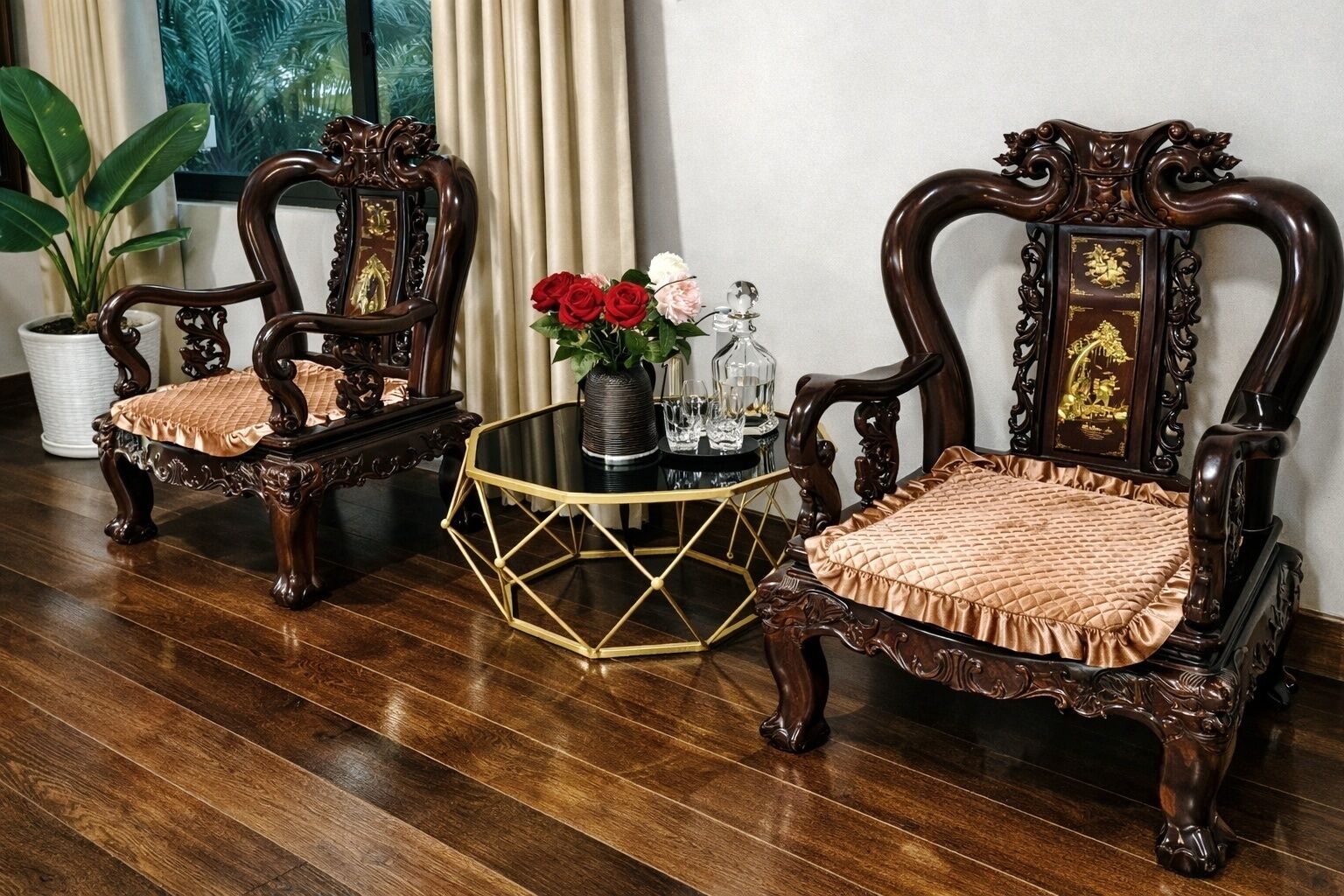 Deluxe-værelse - bjergudsigt | Individuel indretning, skrivebord, arbejdsområde til bærbare computere