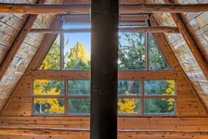 Interior - Woodland Park Cabin Getaway: Mtn Views, Scenic Charm, Clouds & Hot Tub Retreat (Woodland Park)