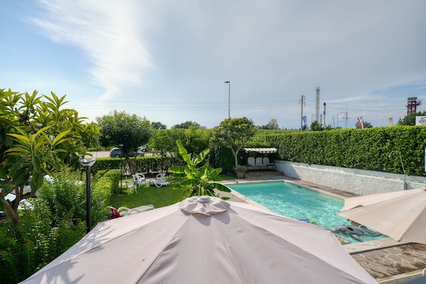 Camera matrimoniale con terrazza | Vista dalla camera