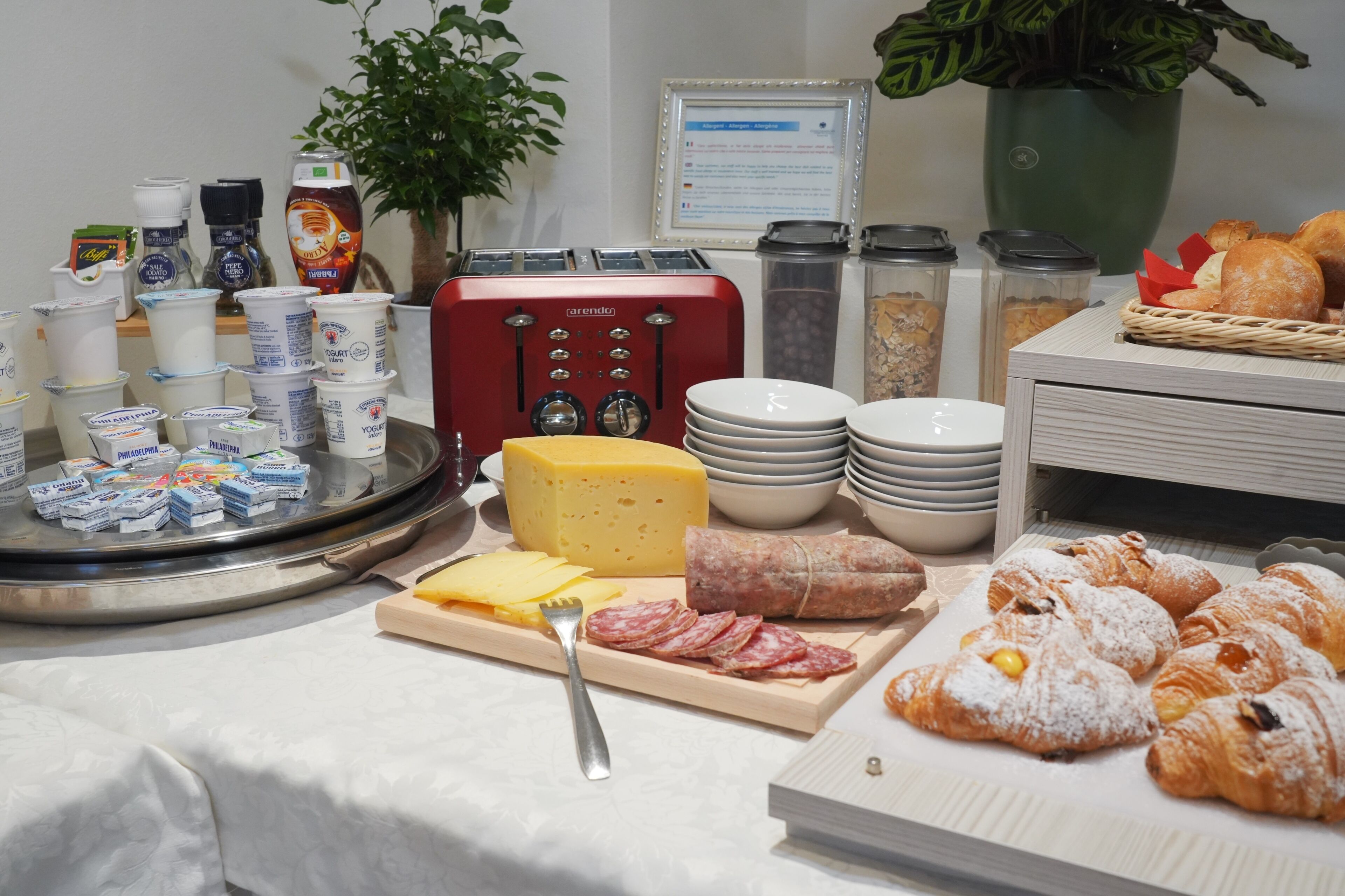 Ilmainen päivittäinen buffetaamiainen 