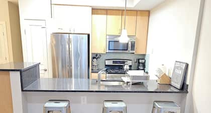 Charming 2-bedroom bed & breakfast condo in fabulous Washington with WiFi, AC