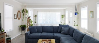 Cozy 3 bedroom home by the beach with designated work space