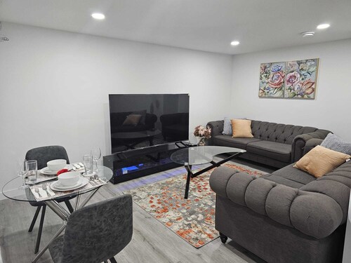 Contemporary Two Bedroom Basement Suite.