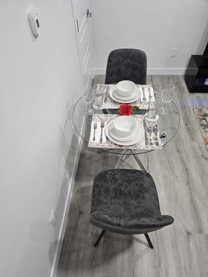 Dining - Contemporary Two Bedroom Basement Suite. (Edmonton)