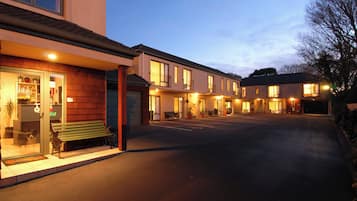 Front of property – evening/night