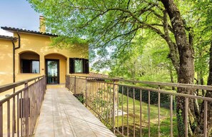 Terrace/patio - Holiday apartment mit Klimaanlage und Pool (Sorano)