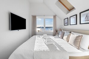 2 bedrooms, free WiFi - Baltic Sea vacation apartment "Meeresflüstern" with sea view, sauna and close to the beach (Olpenitz)