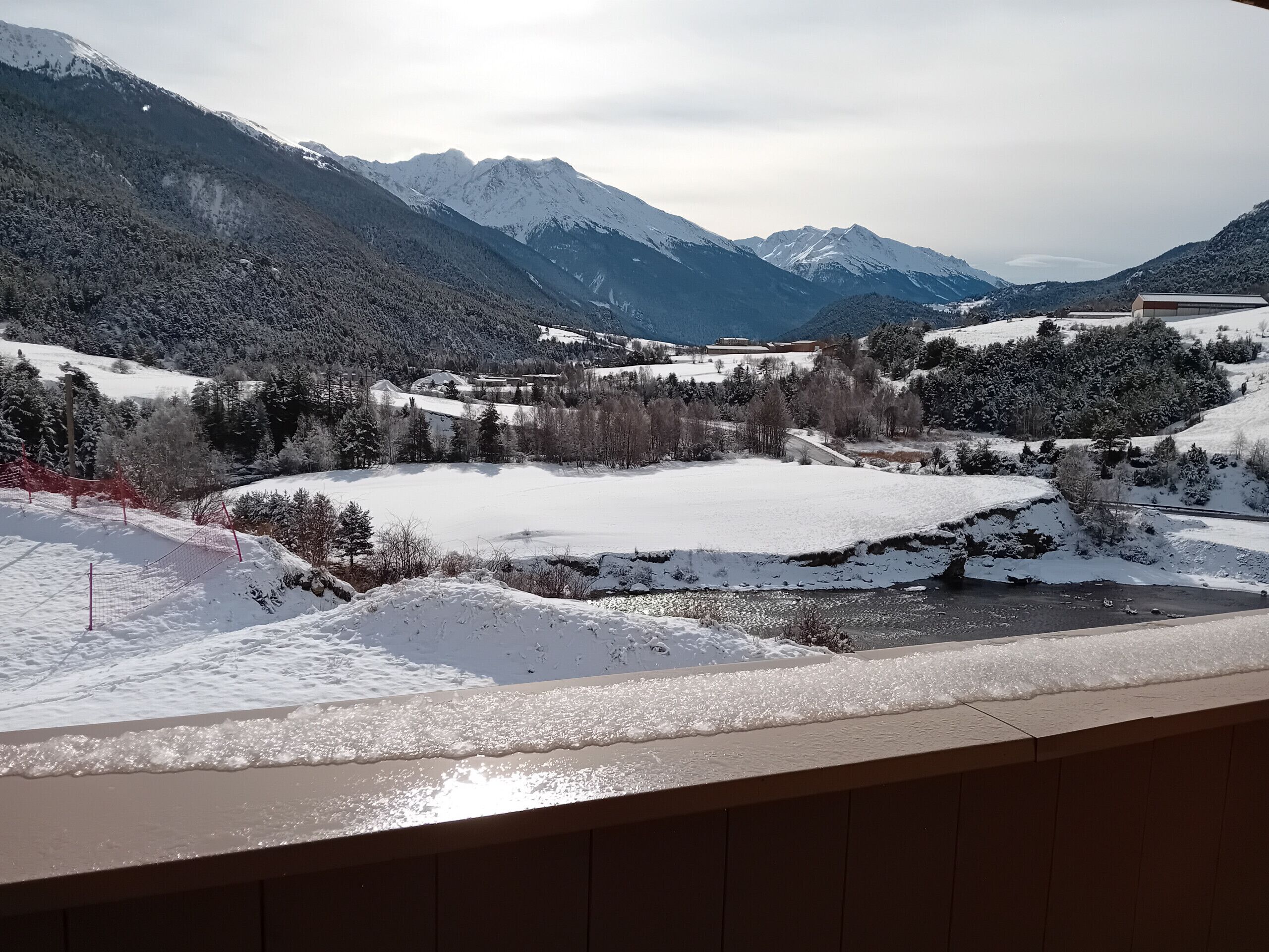 Utsikt fra overnattingsstedet