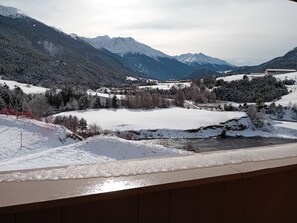 View from property - Terrasses D 406 - PARC NAT. VANOISE appart. 4 pers (Val Cenis)