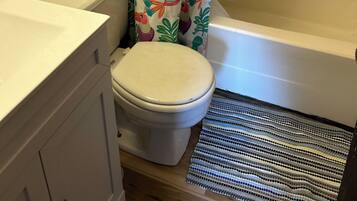 Towels, soap, toilet paper