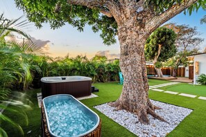 Terrace/patio - FIFA! BioHack! Cold Plunge, Sauna, Pool, Golf, Spa (Lake Worth Beach)