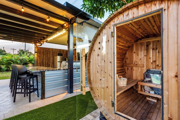 Overnattingsstedets uteområder