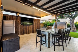 Terrace/patio - FIFA! BioHack! Cold Plunge, Sauna, Pool, Golf, Spa (Lake Worth Beach)