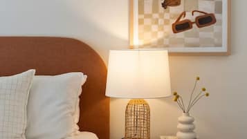 4 bedrooms, iron/ironing board, travel cot, WiFi