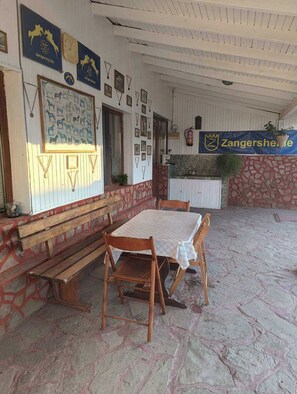 Fachada de la propiedad