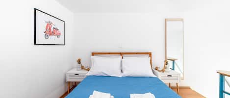 1 makuuhuone, silitysrauta/-lauta, ilmainen Wi-Fi, vuodevaatteet