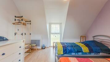 4 slaapkamers, gratis wifi, beddengoed, rolstoeltoegang