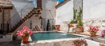 Kamer 'María' met gedeeld zwembad, gedeeld terras en WiFi