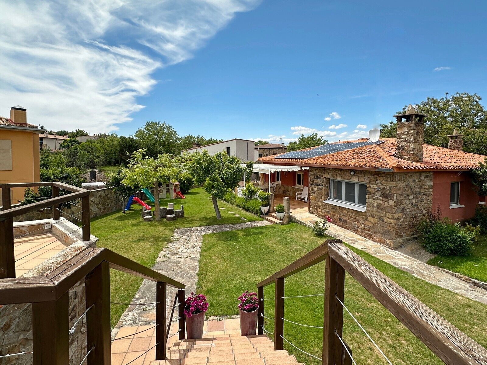 Terrein van de accommodatie