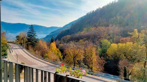 Appartement 'Pauli 6' avec vue sur les montagnes, jardin partagé et Wi-Fi