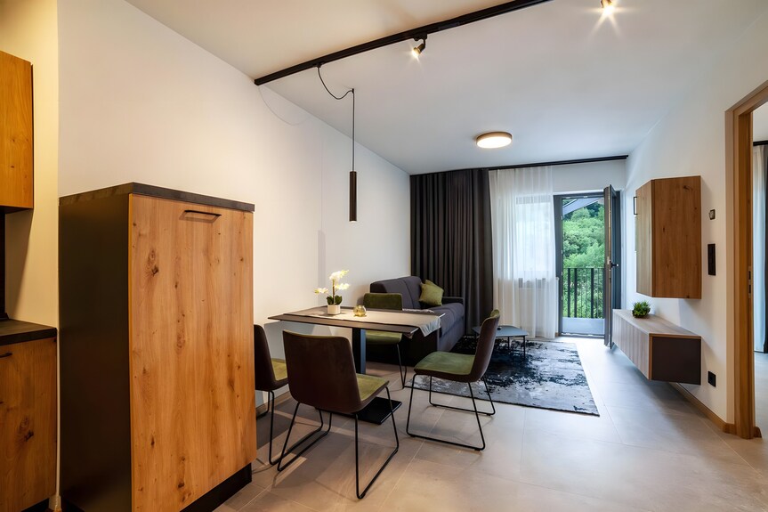 Appartamento 'Pauli 6' Con Vista Sulle Montagne, Giardino In Comune E Wi-fi - Rablà