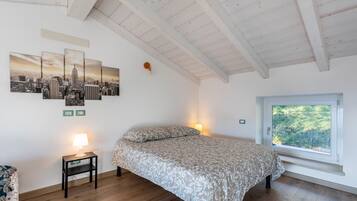 2 slaapkamers, een strijkplank/strijkijzer, gratis wifi, beddengoed