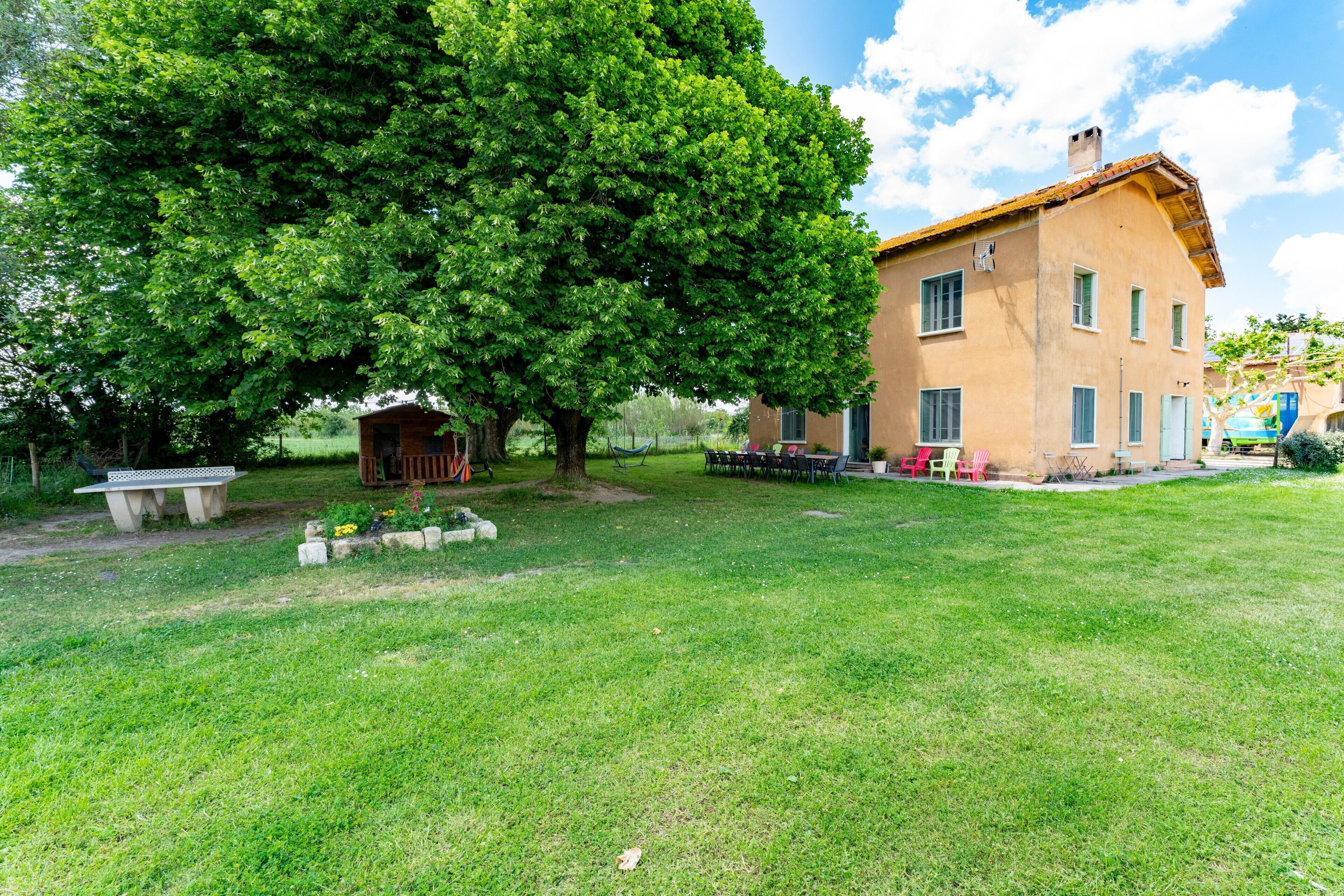 Enceinte de l’hébergement