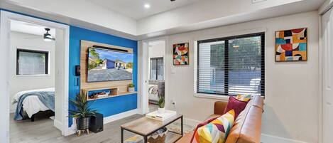 2 chambres, fer et planche Ă repasser, Wi-Fi, literie fournie