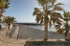 Aan het strand