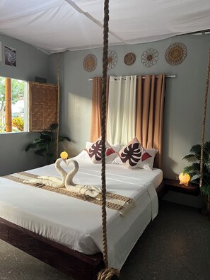 Deluxe Double or Twin Room, Balcony, Pool View | 1 bedroom, free WiFi
