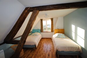 Travel crib, free WiFi, bed sheets - Le Grand Val - Allemant (Allemant)