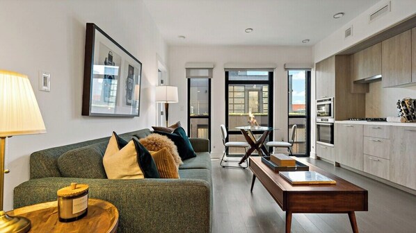 Living area - Contemporary | Downtown | Views (Washington)