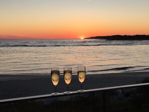 Accommodatie ligt op het strand