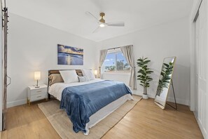 1 bedroom, iron/ironing board, travel cot, free WiFi