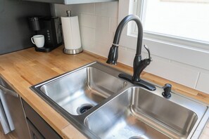 Fridge, microwave, oven, stovetop - Convenient Fort Wayne Apartment | Walkable Location (Fort Wayne)