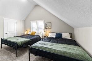 1 makuuhuone, työpöytä, ilmainen Wi-Fi, vuodevaatteet