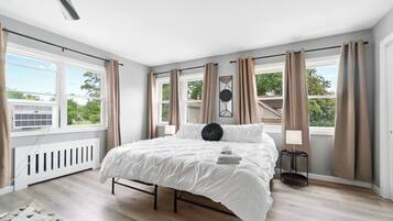 1 chambre, fer et planche Ă repasser, Wi-Fi, draps fournis